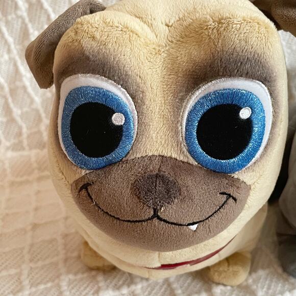 Disney Puppy Dog Pals Plush Set of Two Bingo Rolly Medium - Picture 4 of 12